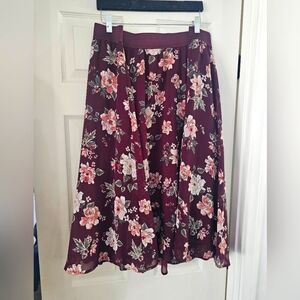 Torrid Floral Skirt